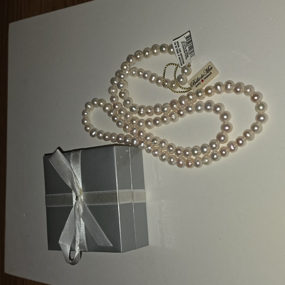 Pearl Necklace 34 Inches Long